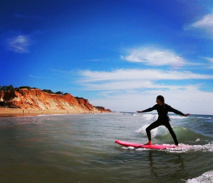 Albufeira: 2-Hour Falesia Beach Surf Lesson - The First Minutes: Wetsuit, Board, and Beach Basics