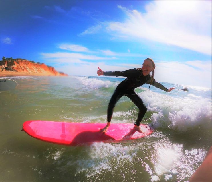 Albufeira: 2-Hour Falesia Beach Surf Lesson - Equipment, Languages, and What the $40 Covers
