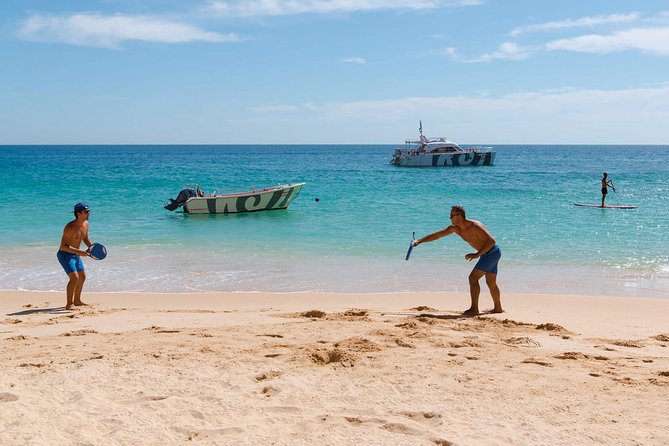 Albufeira Beach BBQ with Caves and Coastline Cruise with Open Bar - What the crew adds to the day