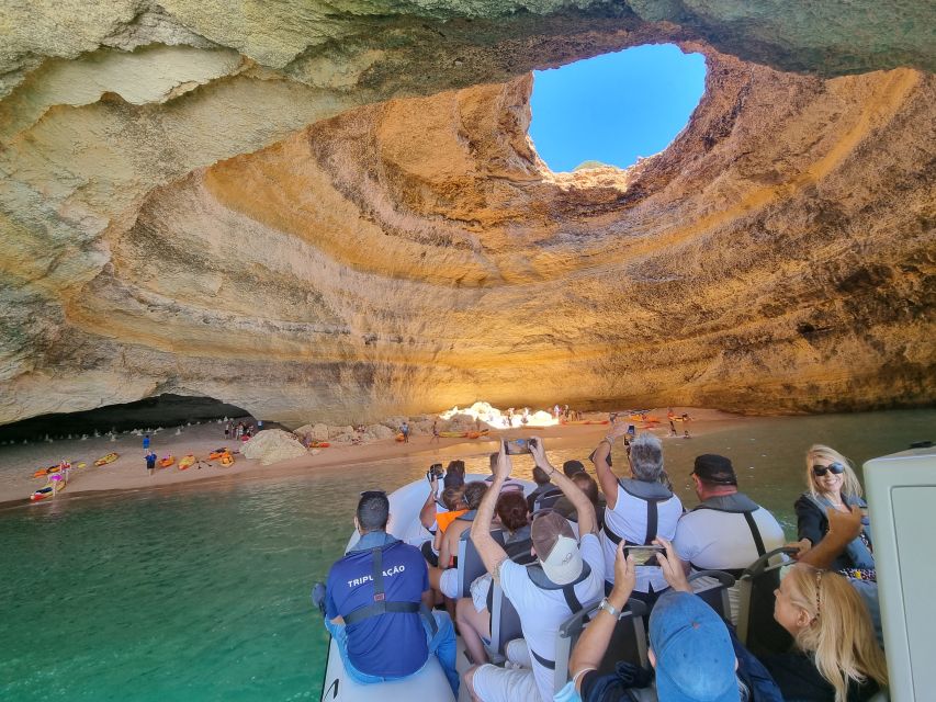 Albufeira: Benagil Cave and Dolphin Sightseeing Boat Cruise - Key things to know before booking