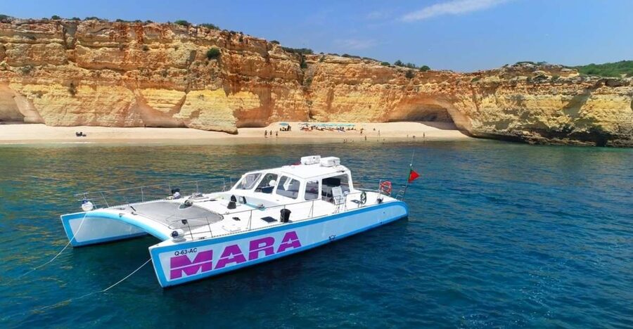 Albufeira: Catamaran Cruise with BBQ & Open Bar on the Beach - Key points to know before booking