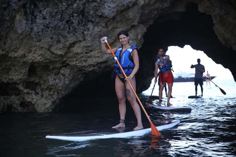 Albufeira: Caves and cliffs Paddleboarding (SUP) Tour - Photos, coaching, and the small details that matter