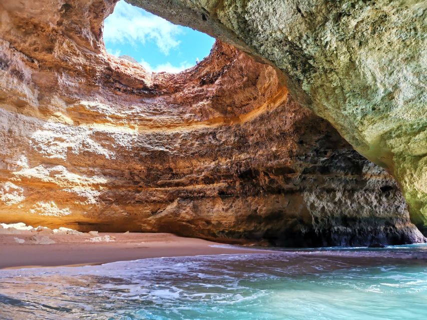 Albufeira: Coastline and Benagil Caves Tour by Catamaran - From Albufeira Marina to the Benagil coast
