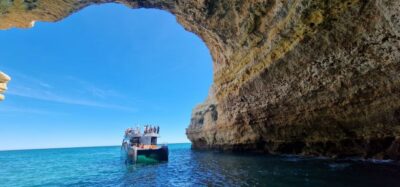 Coastline and Benagil Caves Tour by Catamaran