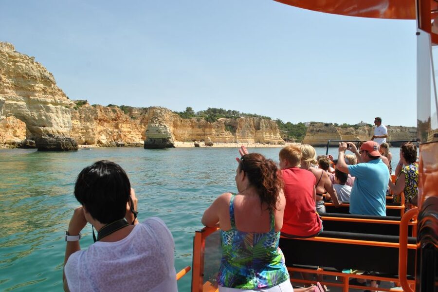 Albufeira: Dolphin Watching and Benagil Cave - From Albufeira Marina to the Open Coast