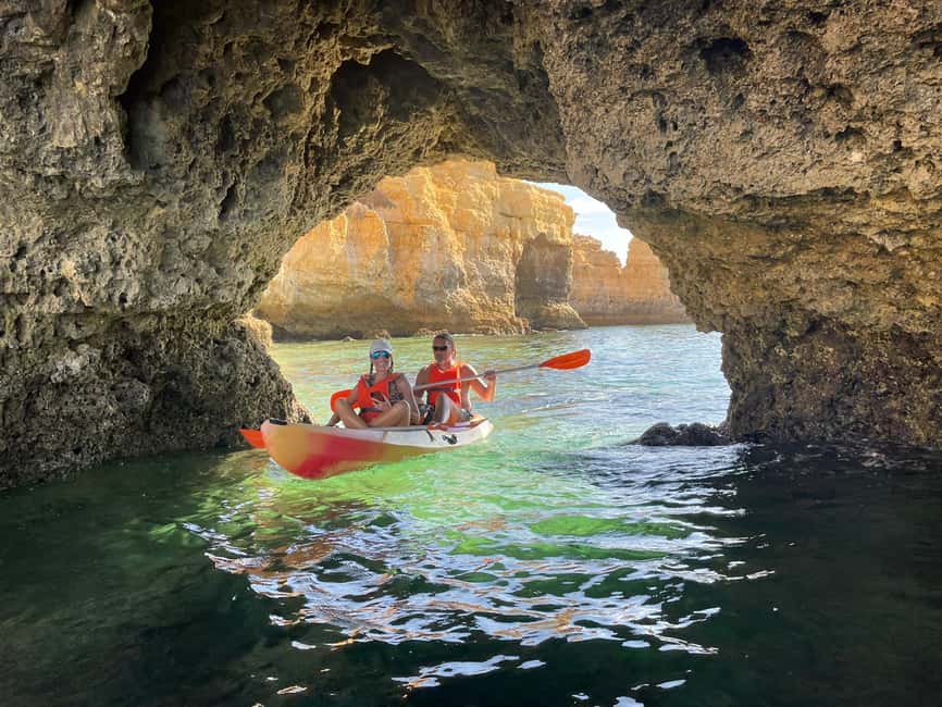 Albufeira: Kayak Tour of Hidden Caves and Secret Beaches - What the $40 price includes