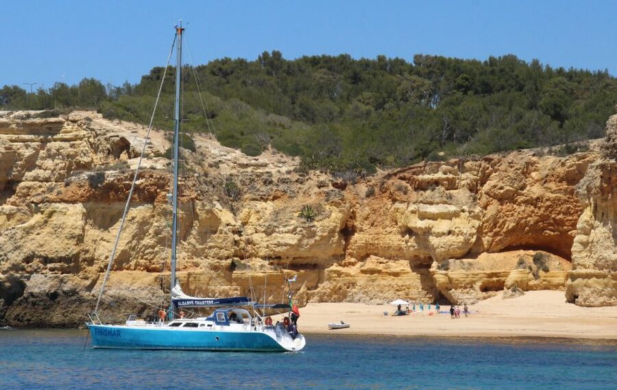 Albufeira: Sailing Boat Cruise BBQ & Open Bar on the Beach - Key points to know before booking