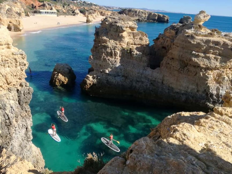 Albufeira SUP Secrets: Discover Albufeira’s Hidden Gems - Starting from São Rafael’s white sand