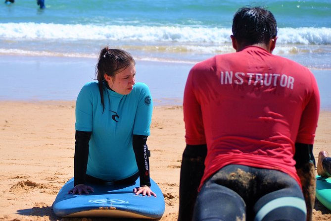 Albufeira: Surf Lesson - The beach, waves, and the tide issue