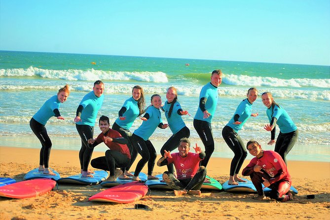 Albufeira: Surf Lesson - Equipment, storage, and after-surf practicalities