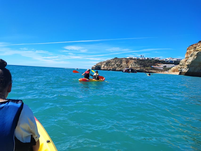 Algarve: 2-Hour Benagil Kayak Rental - Paddling the Algarve cliffs