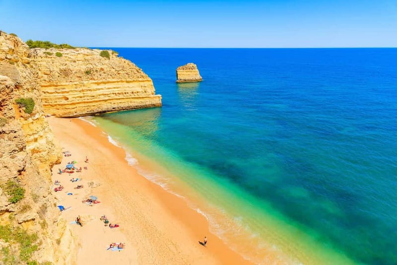 Algarve Adventures from Lisbon + Benagil Cave Boat Tour! - Algar Seco and the Boneca Cave
