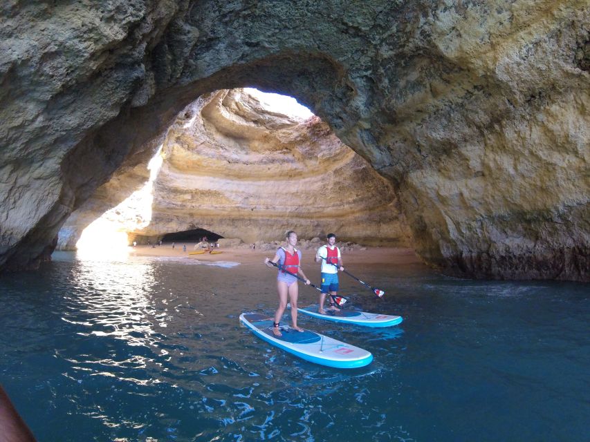 Algarve: Benagil Caves SUP Tour since 2016 - Benagil Cave from the water