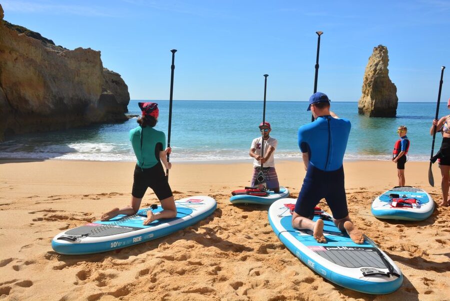 Algarve: Benagil Caves SUP Tour since 2016 - Fossils and the story inside the rock