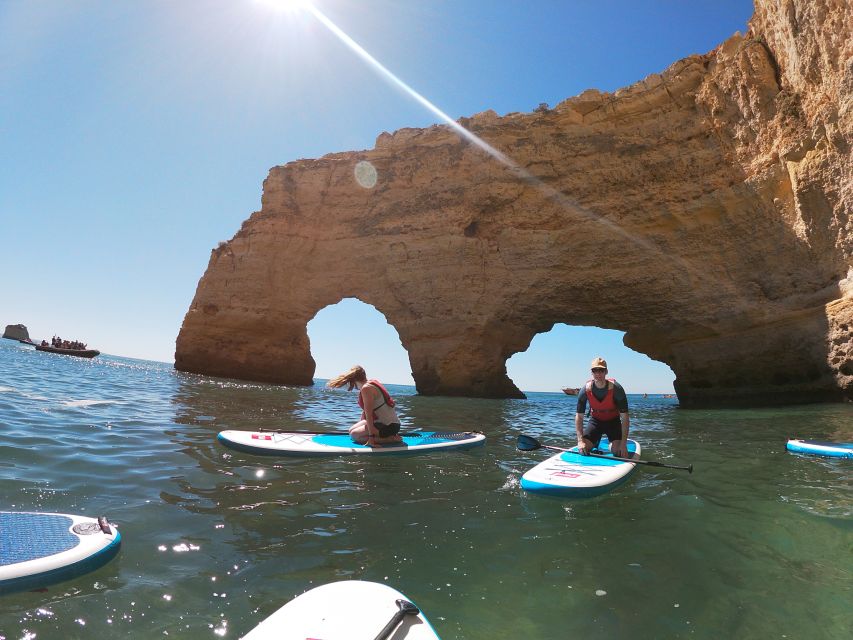 Algarve: Benagil Caves SUP Tour since 2016 - A short lesson before the first paddle