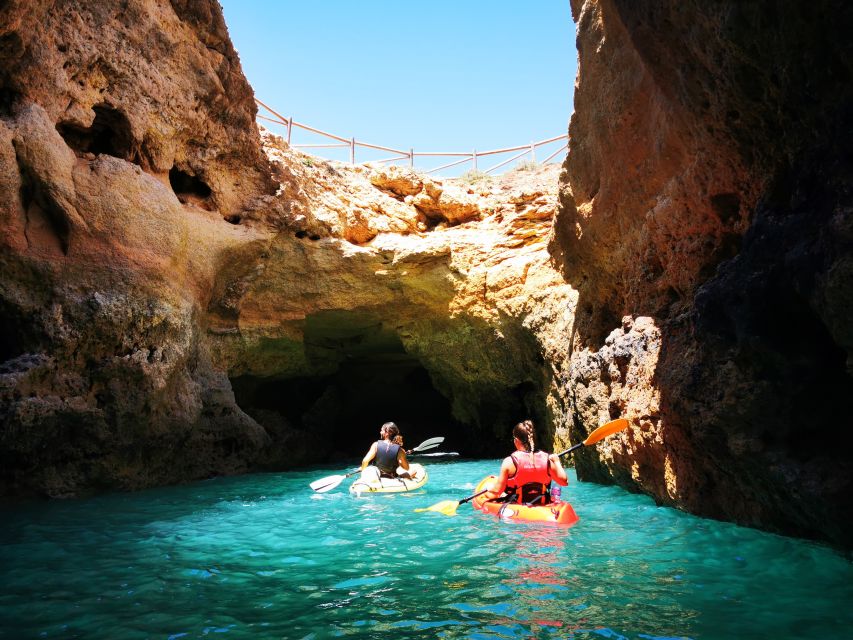 Algarve: Benagil Sea Cave Sunrise or Sunset Kayak Experience - The extra caves and secret stop