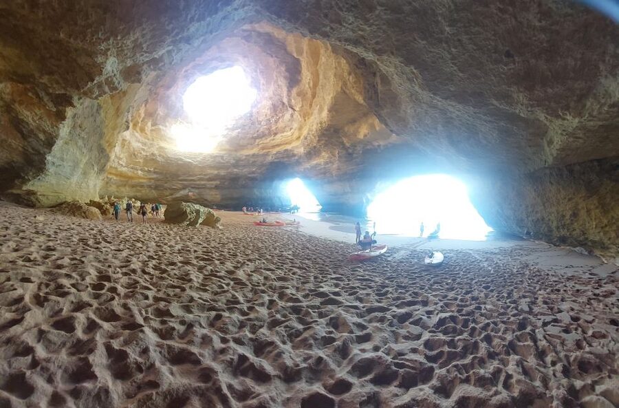 Algarve: Boat Trip to the Caves of Benagil - Carvoeiro, Benagil, and the famous roof opening