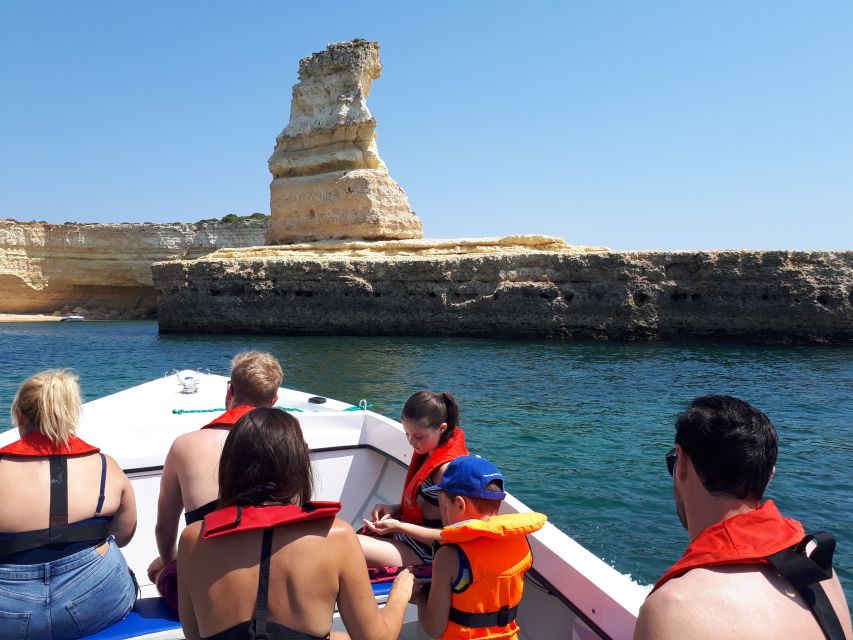 Algarve: Boat Trip to the Caves of Benagil - Desert Beach and the chance to swim