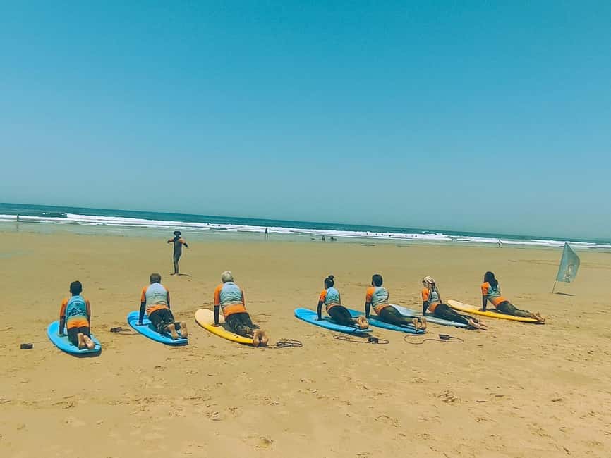 Algarve: Group Surfing Lesson - About two hours of practice in the water