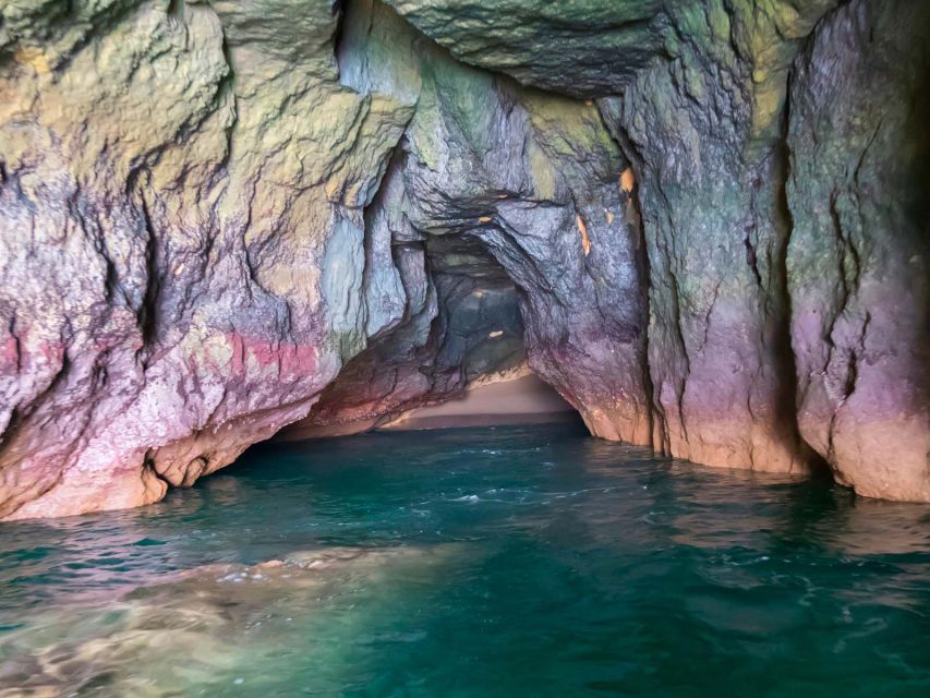 Armação de Pêra: Benagil Caves and Secret Beaches Boat Trip - From Armação de Pêra to the first sea caves