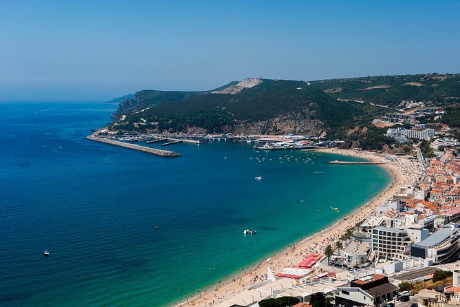 Arrabida and Sesimbra Small-Group Day Trip from Lisbon with Wine Tasting - Arrábida Natural Park from the Sado River side