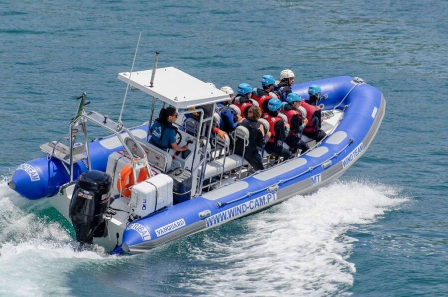 Arrábida: Setubal, Sesimbra Coasteering & Speedboat Tour - The briefing makes the first jump easier