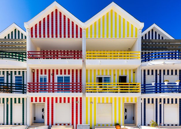 Aveiro and Costa Nova Half Day Tour from Porto with Boat Ride - Costa Nova’s Striped Fishermen’s Houses