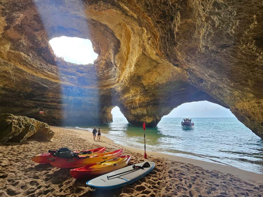Benagil: 1:30Hour Kayak Rental with Private Parking - What happens during the 90-minute paddle