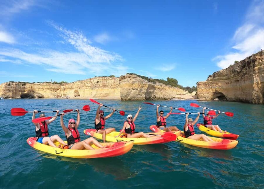 Benagil: 1:30Hour Kayak Rental with Private Parking - What the $34 price includes