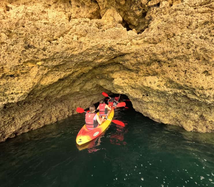 Benagil: 1:30Hour Kayak Rental with Private Parking - Timing, cancellation, and what to bring