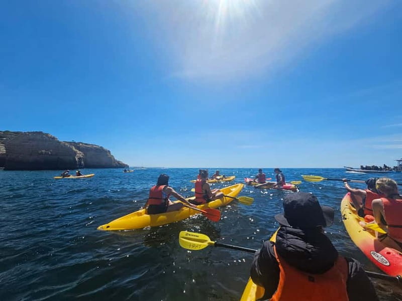 Benagil: Benagil Beach Kayak Rental - The Algar de Benagil stop