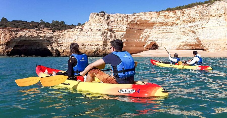 Benagil: Benagil Caves and Secret Spots Guided Kayaking Tour - Key points to know before you book
