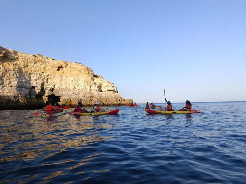 Benagil: Benagil Kayak Tour - Paddling the cliffs with more freedom than a boat trip