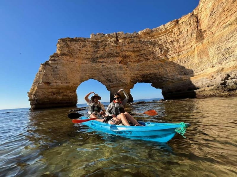 Benagil Kayak Tour: Explore Secret Caves with Licensed Guide - Captain’s Cave and the smaller openings
