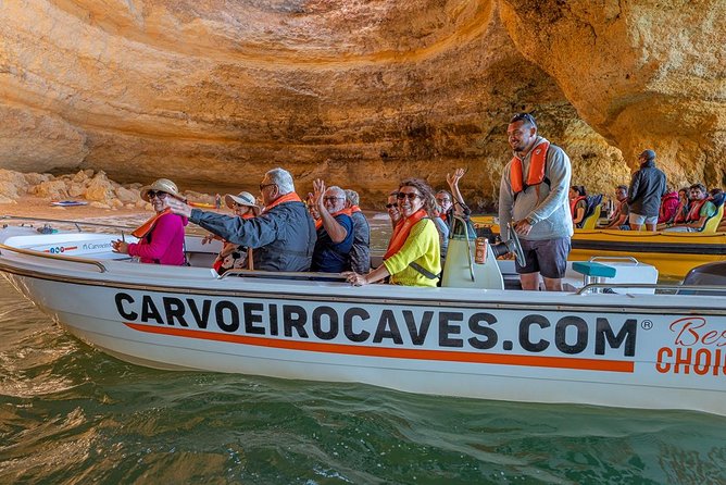 Benagil Long Boat tour (From Carvoeiro to Praia da Marinha) - Starting at Carvoeiro Beach