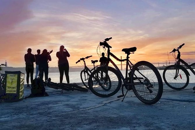 Bike Tours Lisbon - Center of Lisbon to Belém - Under the 25 de Abril Bridge