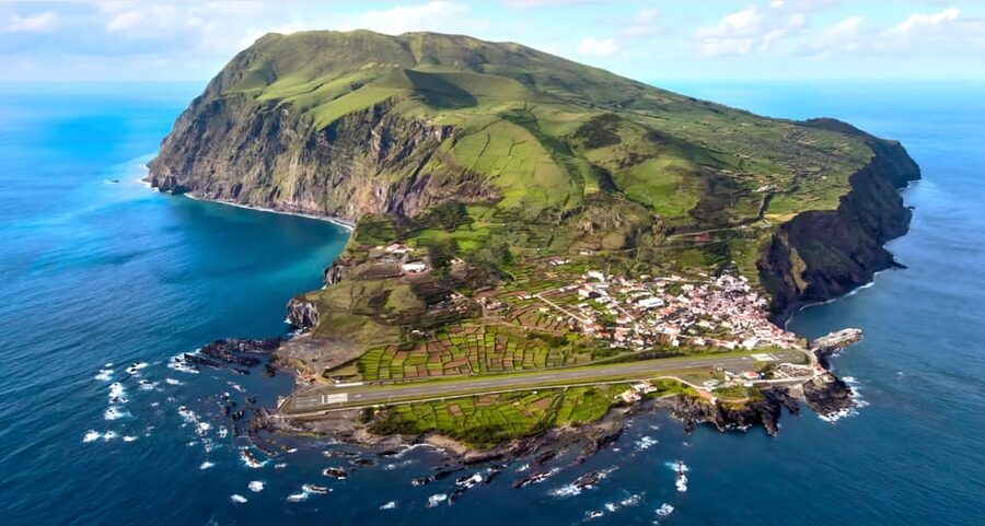 Boat Trip to Corvo and Island Sightseeing Tour - From Santa Cruz to Flores’ caves and cascades