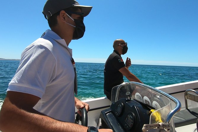 Boat Trip to the Benagil Caves from Armação de Pêra - Entering the Benagil Cave