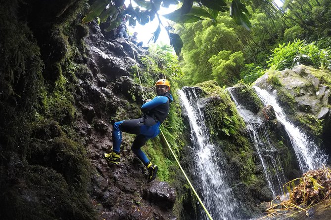 Canyoning Experience at Ribeira Grande - Waterfalls, ropes, and optional jumps