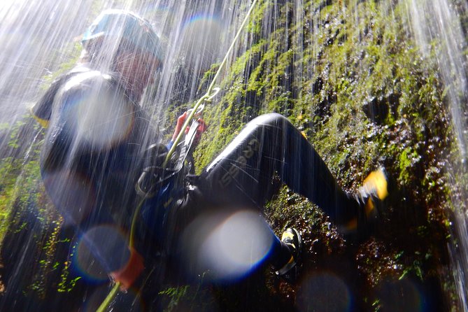Canyoning Experience - half day - Starting at Parque Natural da Ribeira dos Caldeirões