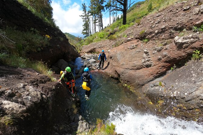 Canyoning in Madeira Island- Level 1 - Small pools and natural toboggans