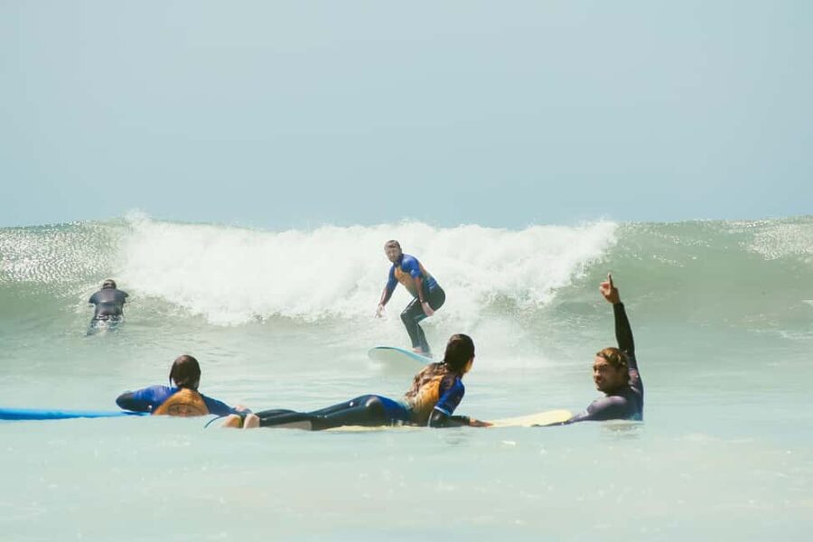 Cascais: Local Surf Experience - Meeting the Salty Souls team at Carcavelos Beach