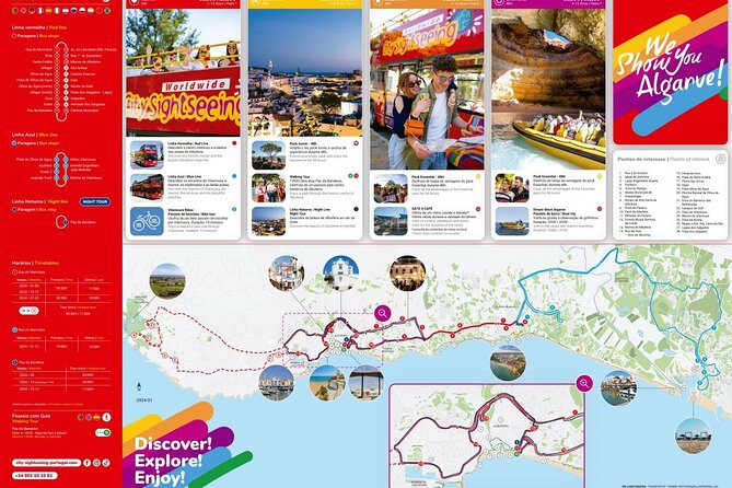 City Sightseeing Albufeira Hop-On Hop-Off Bus Tour - Commentary, views, and the upper deck