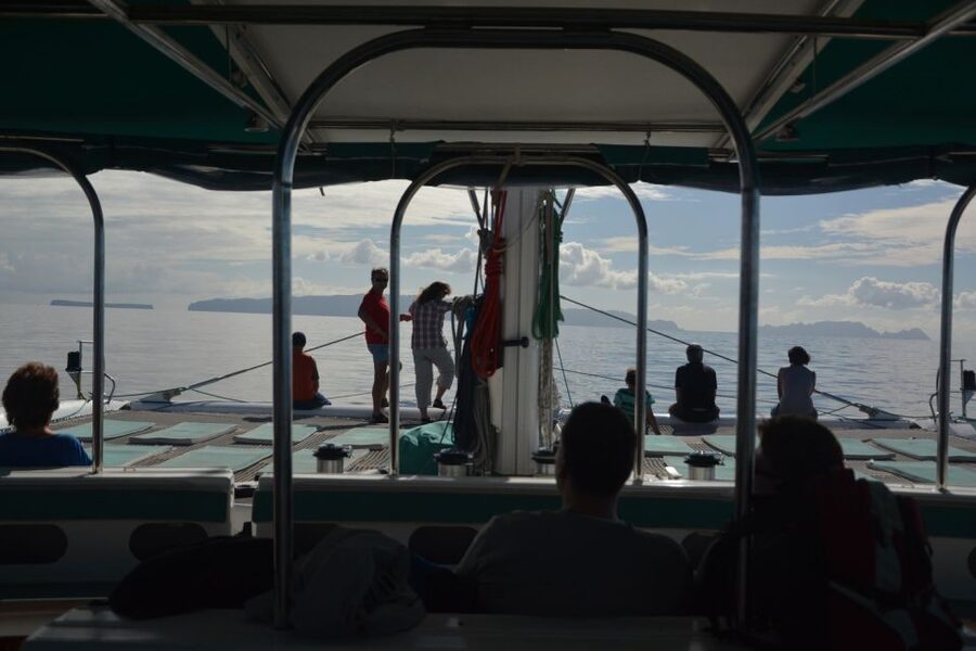 Desertas Islands Full-Day Catamaran Trip from Funchal - Leaving Funchal Marina for the open sea