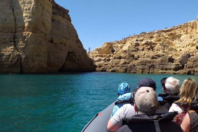Dolphins Search and Benagil Caves from Albufeira - The possible swimming stop