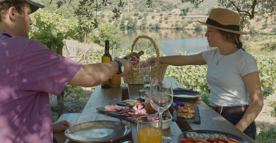 Douro Valley: Quinta do Tedo Wine Experience with Picnic - The picnic menu under the olive tree