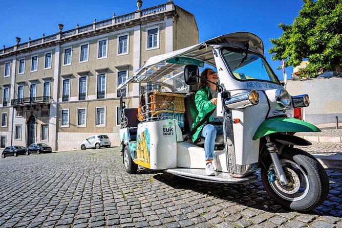 Explore Lisbon by Tuk Tuk: History and Viewpoints - The 3 or 4-hour route to Alcântara and Belém