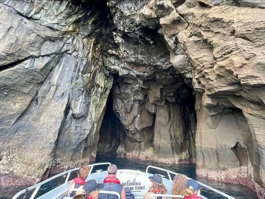 Faial Island: Unique boat tour to the Capelinhos volcano - Ponta Furada and the coastal rock formations