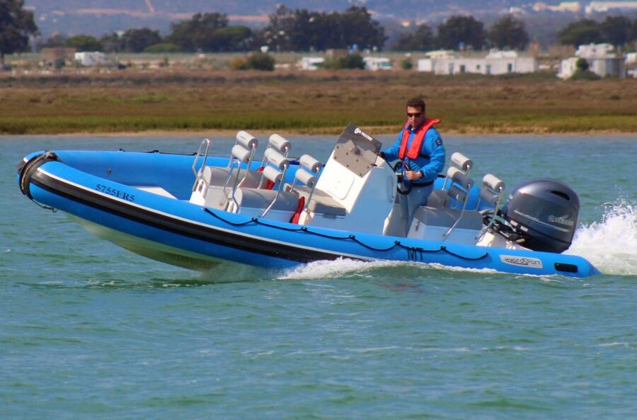 Faro: Speed Boat Tour - Racing into the Ria Formosa Natural Park