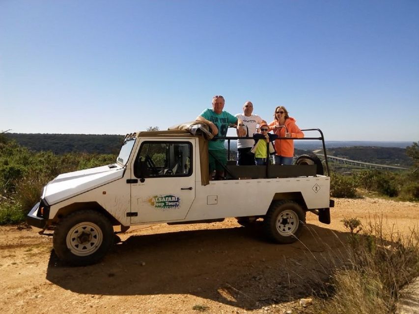 From Albufeira: 4x4 Off-Road Safari & Vineyard Wine Tasting - What the $68 price really covers